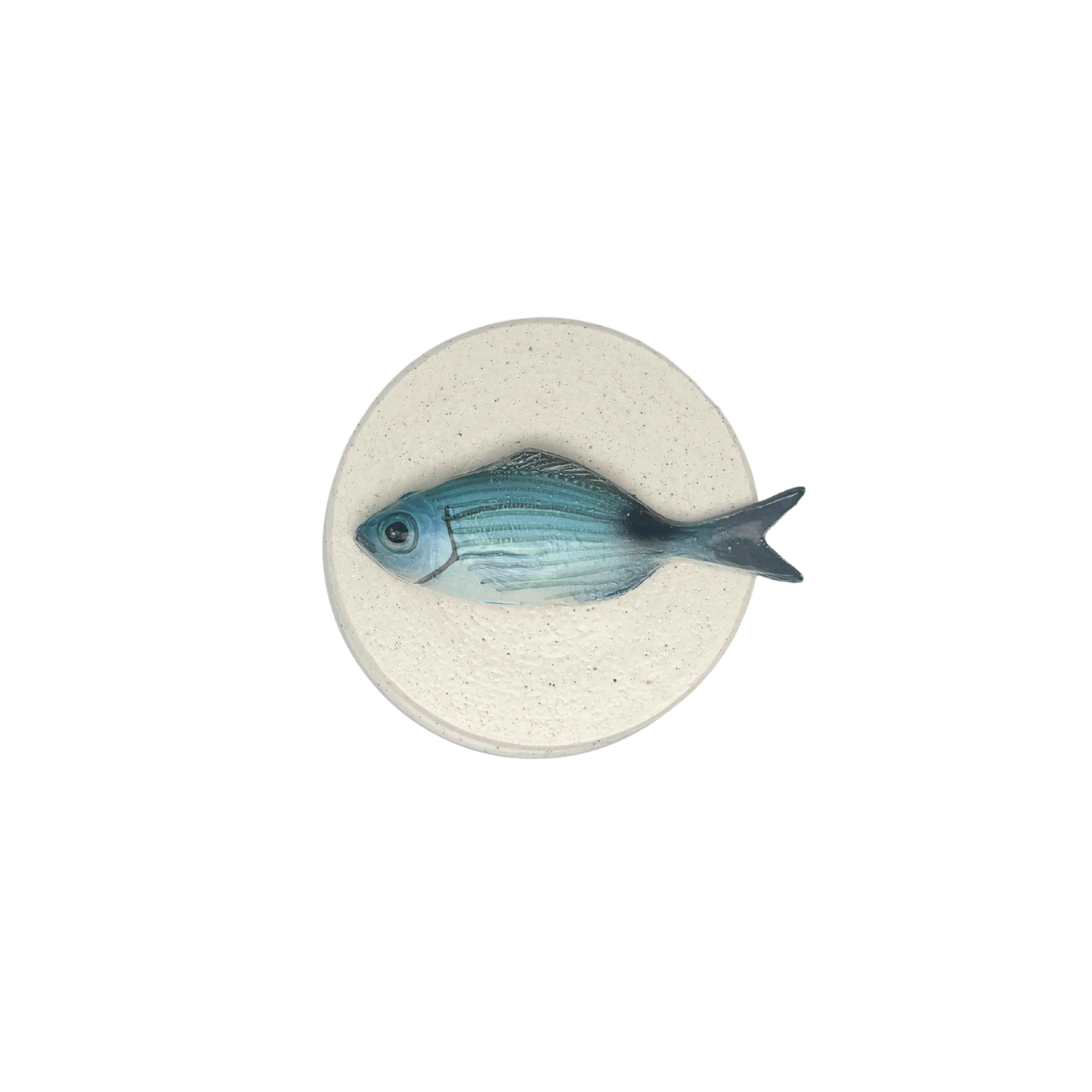 Occhiata Piccolo - Decoratief keramiek potje met deksel, 11,5 cm rond, handgemaakt